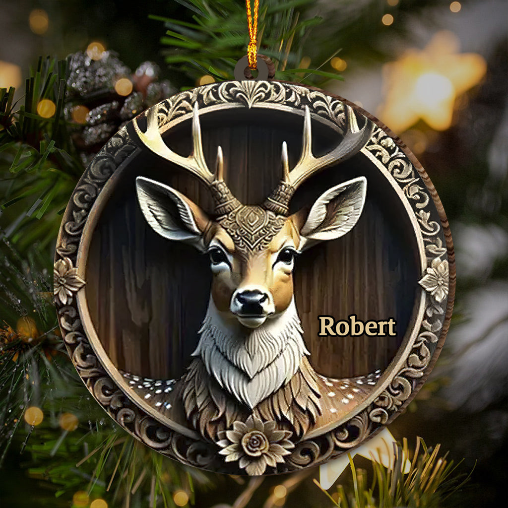 Deer Hunter - Personalized Hunting Ornament
