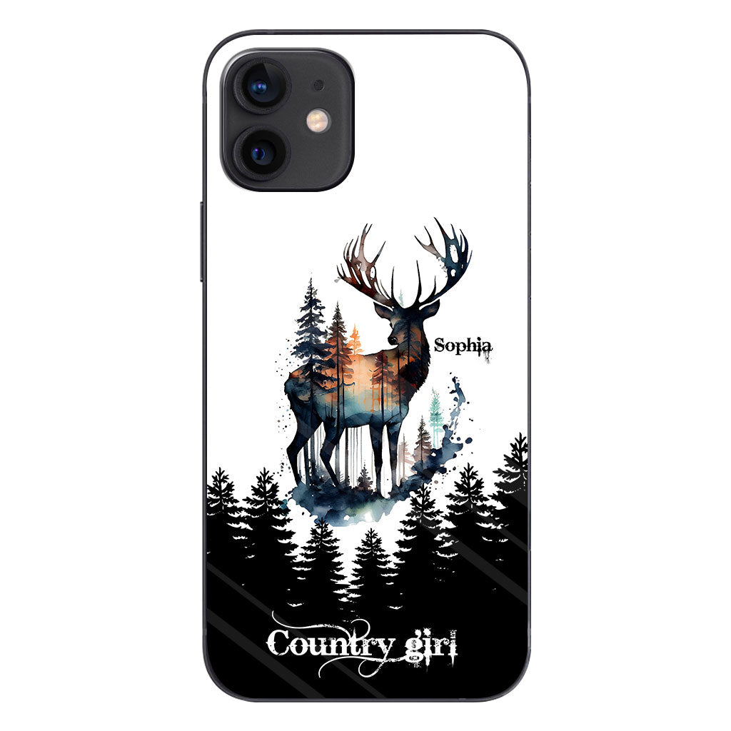 Country Girl - Personalized Hunting Phone Case