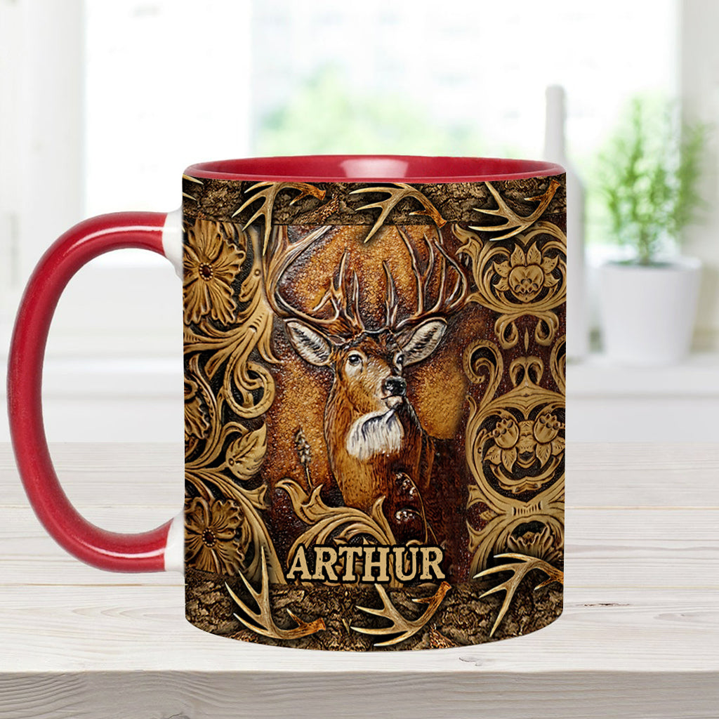 Deer Hunting Season - Personalized Hunting Accent Mug