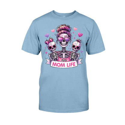 Mom Life - Personalized Skull T-shirt And Hoodie