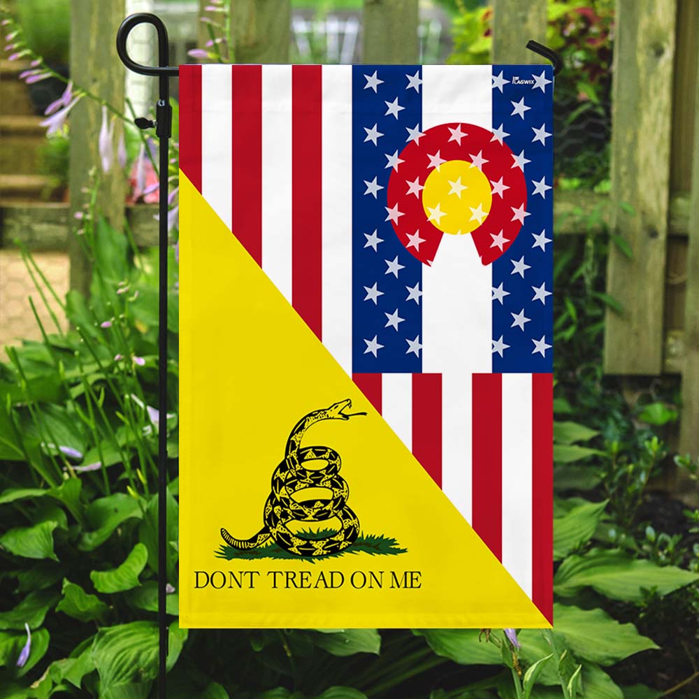 Don't Tread On Me Colorado American Gadsden Flag TPT1168F
