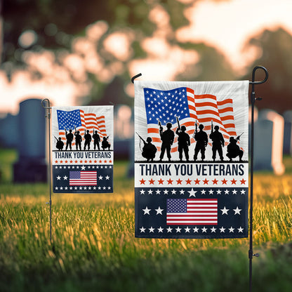Veterans Day Thank You Veterans Flag TQN3866F