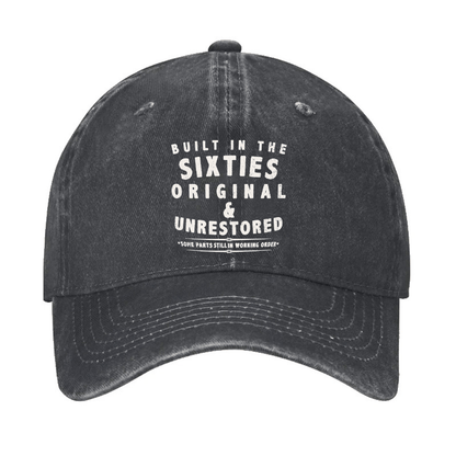 Built In The Sixties Original Cap (Free Customization)