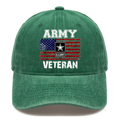 Army U.S.Army Veteran Cap (Free Customization)