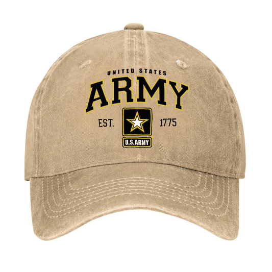 US Army Veteran Pride Military United States Graphic Cap (Free Customization)