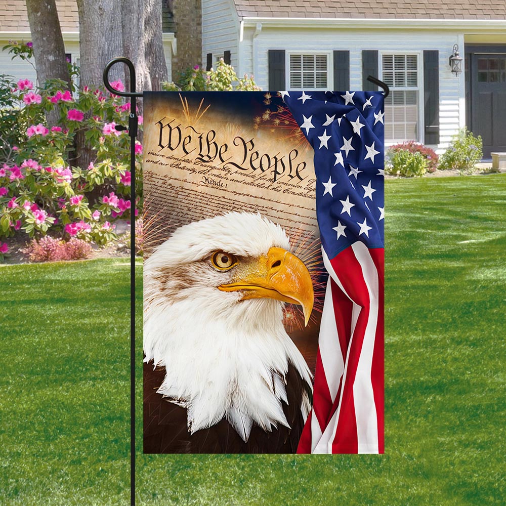 Flagwix American Flag - We The People 4th of july Flag – Patriotic Eagle American Flag