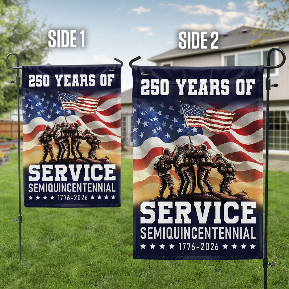 Flagwix American Flag - 250 Years of Service Semiquincentennial 4th of july Flag