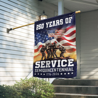 Flagwix American Flag - 250 Years of Service Semiquincentennial 4th of july Flag