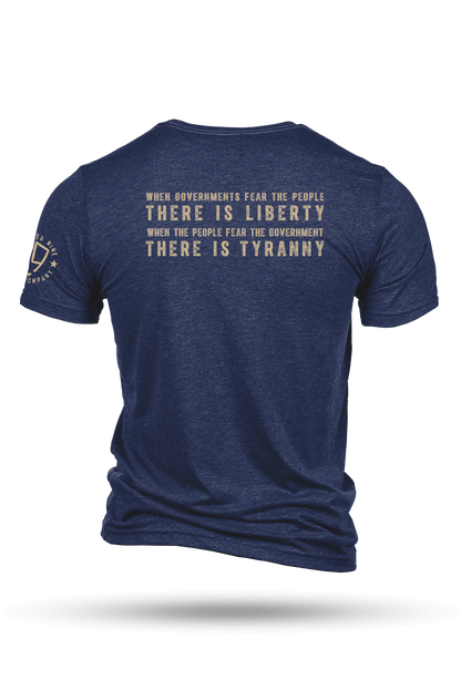 Enlisted 9 - 76' Flag - Tri-Blend T-Shirt