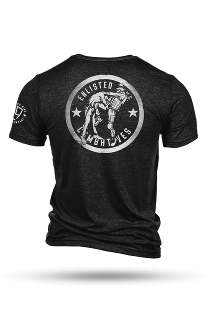 Enlisted 9 - Tri-Blend T-Shirt - Combatives Instructor