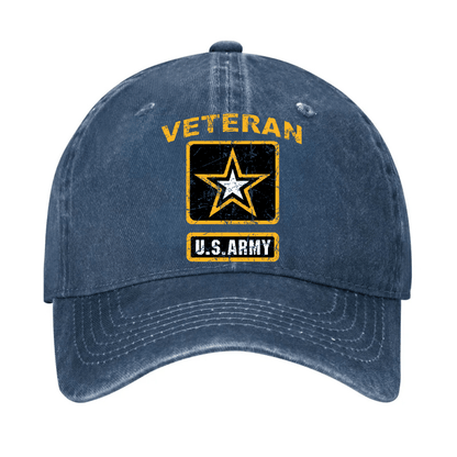 US Army Veteran Cap (Free Customization)