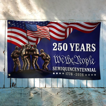 Flagwix American Flag - 250 Years We The People Semiquincentennial Grommet Flag