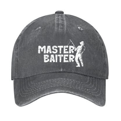 Master Baiter Fishing Baseball Cap (Free Customization)