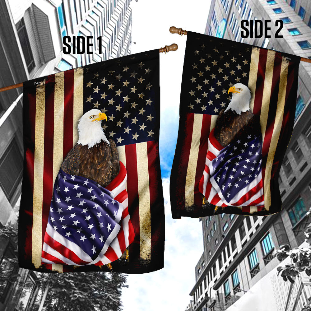 Eagle American Patriot Flag