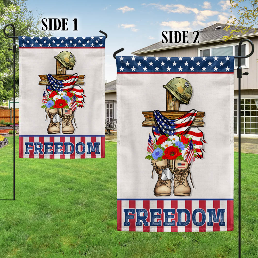 Flagwix American Flag - Independence Day Thank You Veteran Freedom Flag MLN1400F