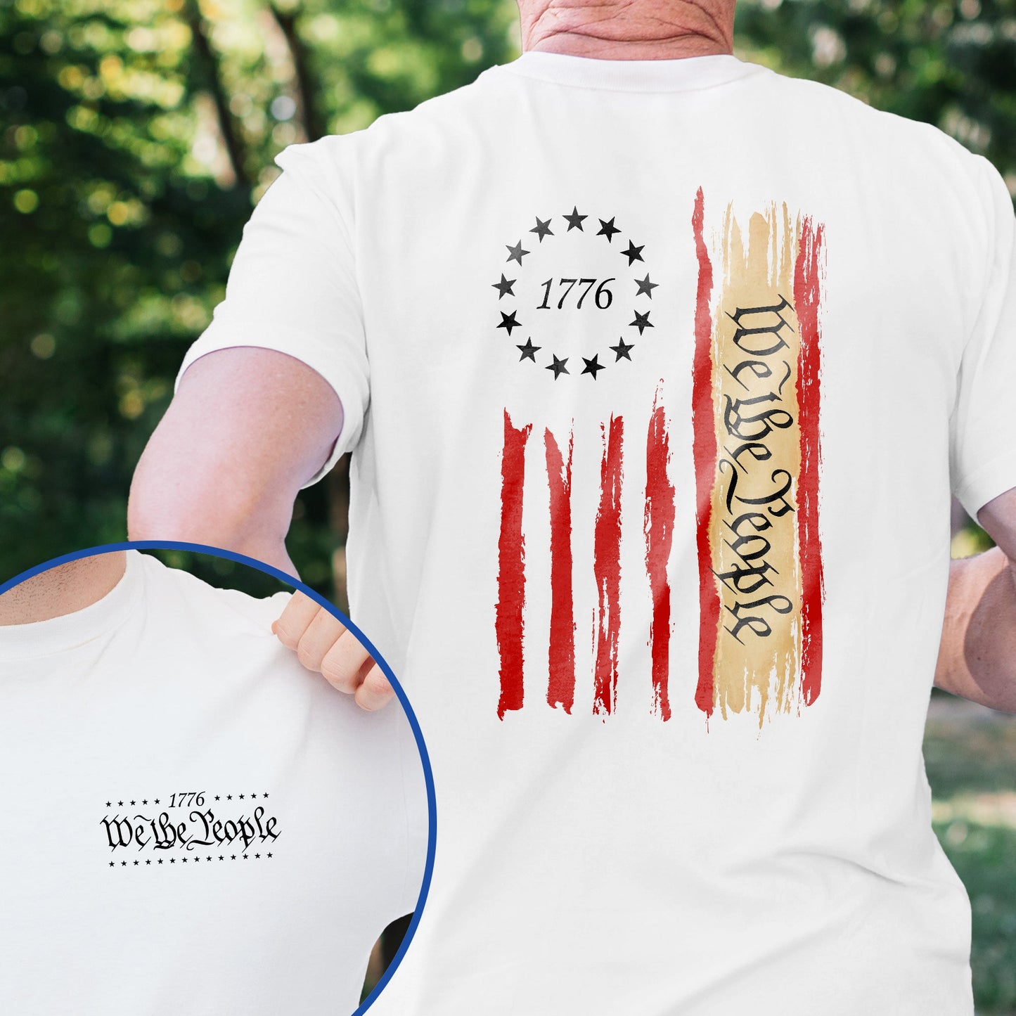 We The People T-Shirt - Patriotic Gift for Proud Americans & Everyday Wear MLN3131TS