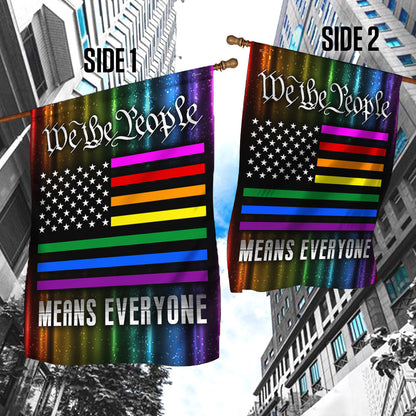 LGBT Flag We The People Means Everyone DDH2793F
