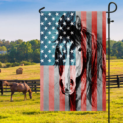 Patriot Horse American Flag MLN490F