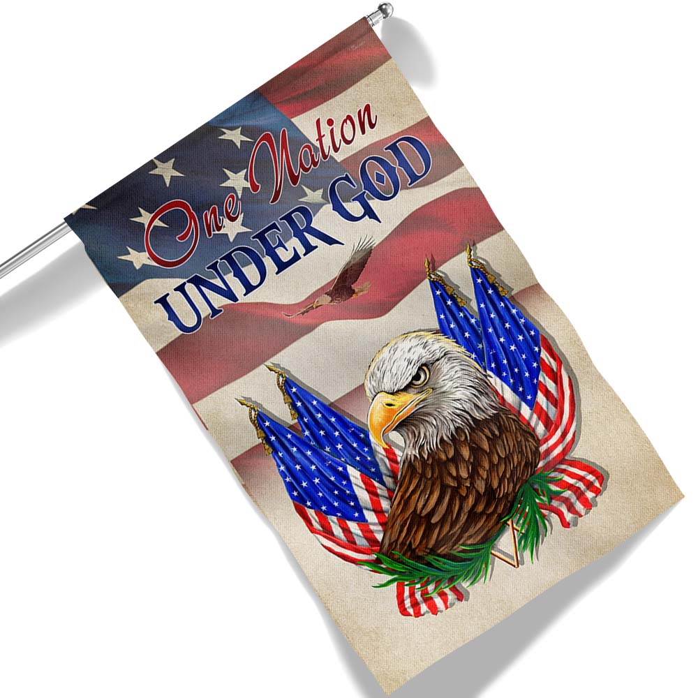 Flagwix American Flag - One Nation Under God Eagle Flag TQN1223F