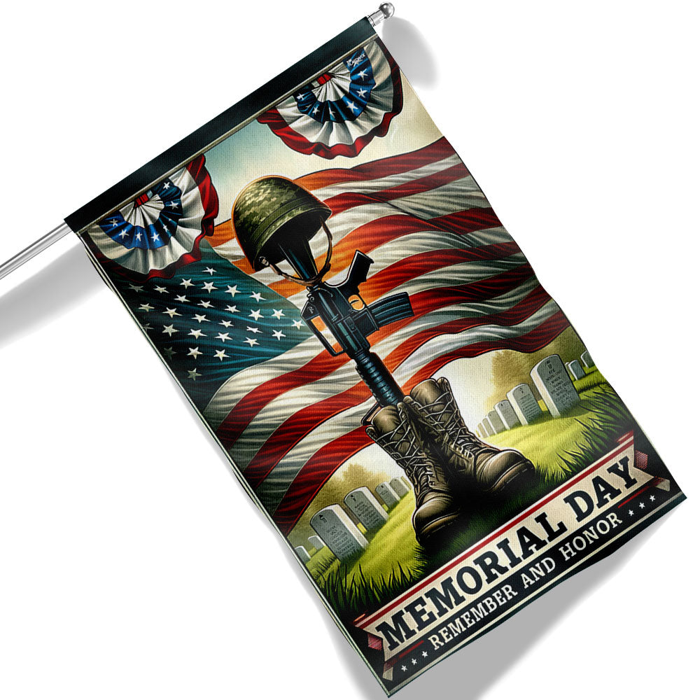 FLAGWIX Memorial Day Remember and Honor American Patriot Flag MLN2747F