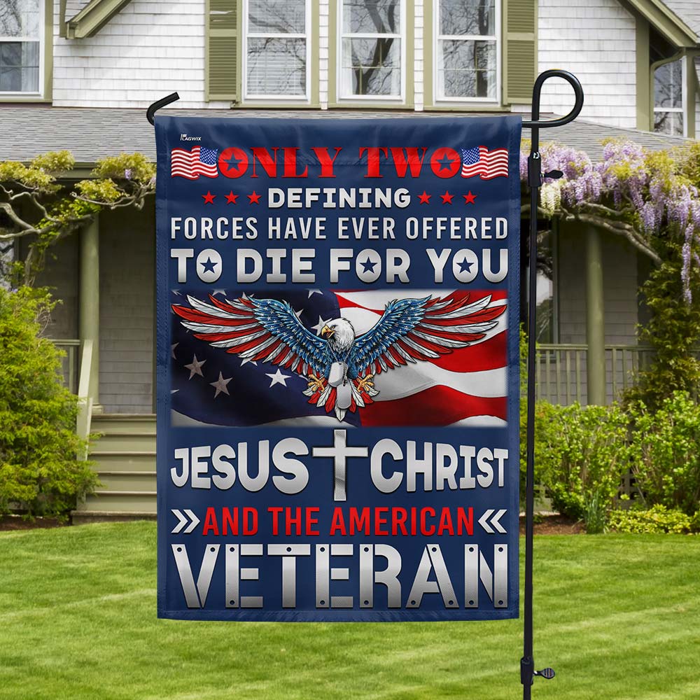 Memorial Day Jesus Christ And The American Veteran Patriotic American Eagle Flag TPT1284F