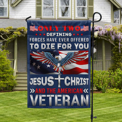 Memorial Day Jesus Christ And The American Veteran Patriotic American Eagle Flag TPT1284F