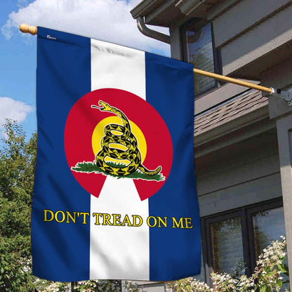 Don't Tread On Me Colorado Gadsden Flag TPT1167F