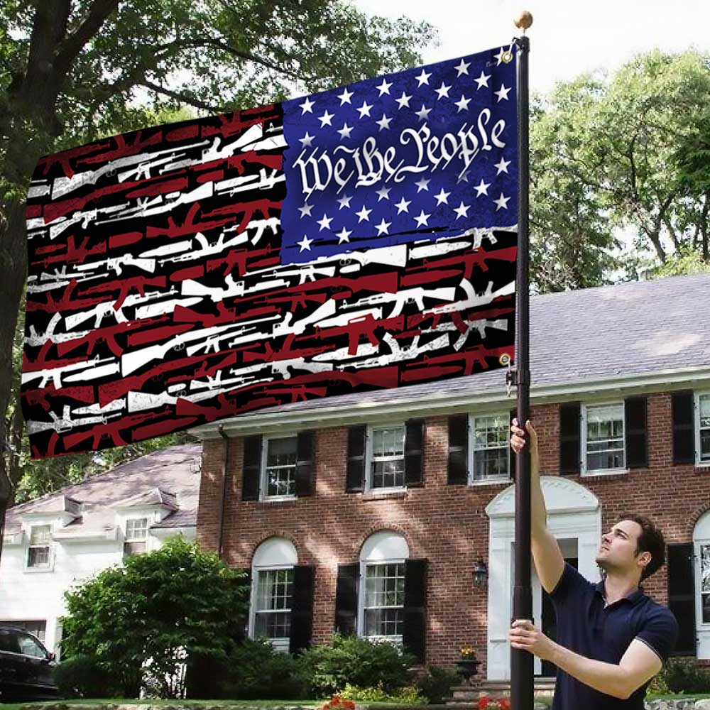 Patriot US Grommet Flag We The People DBD3187GF