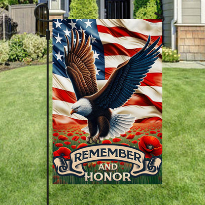 FLAGWIX  Patriot Eagle Memorial Day Remember and Honor Flag MLN2477F