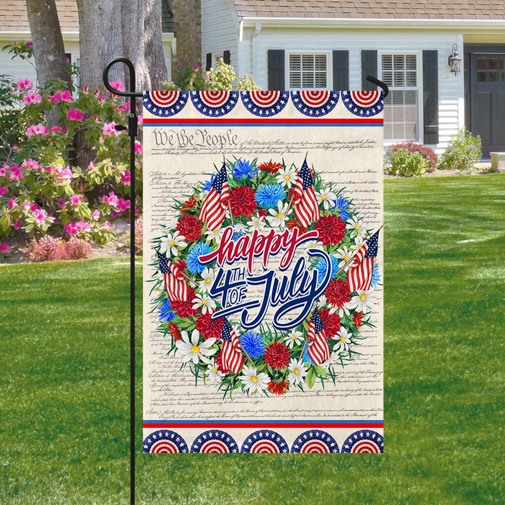 Flagwix American Flag - Happy 4th Of july, We The People American Flag TPT850F