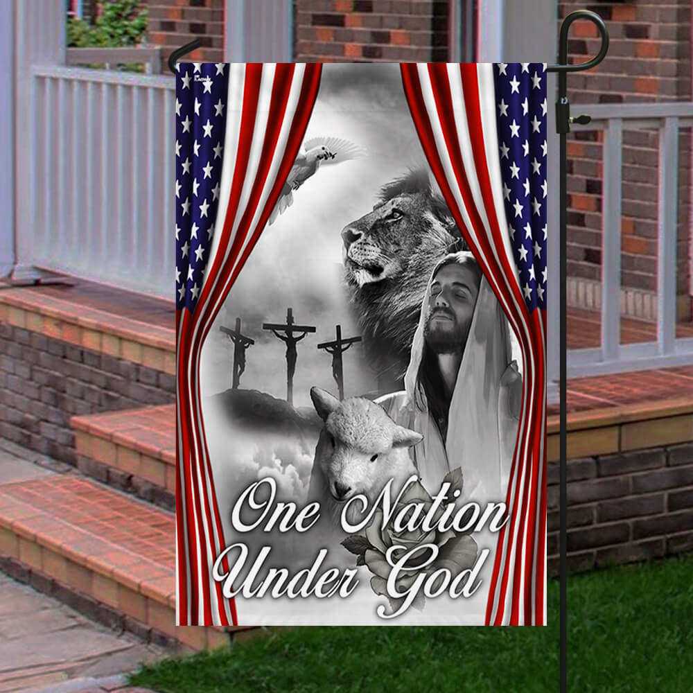 Jesus Flag One Nation Under God TTV521F