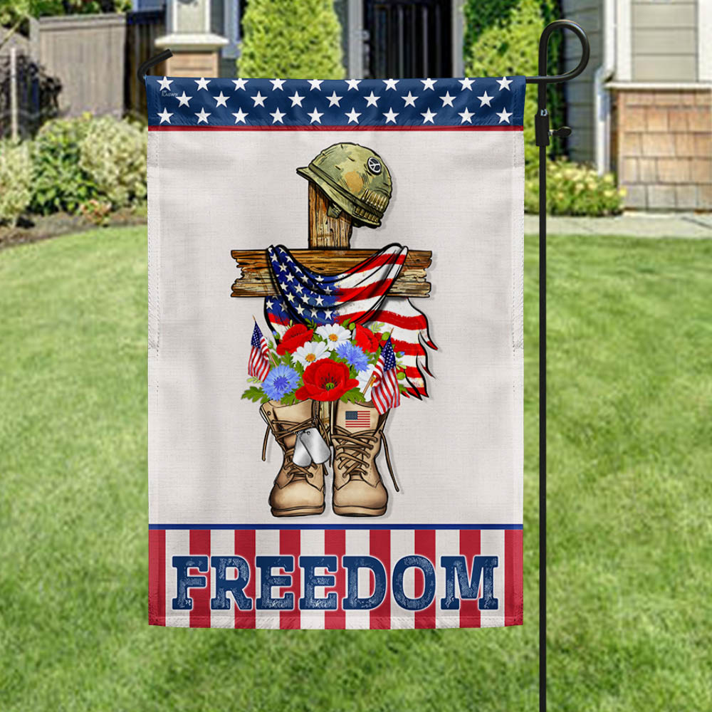 Flagwix American Flag - Independence Day Thank You Veteran Freedom Flag MLN1400F