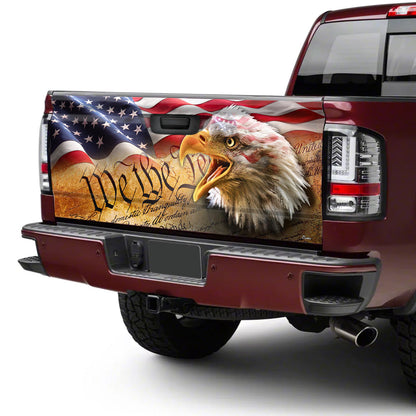American Truck Tailgate Decal Sticker Wrap We The People BNL316TDv1