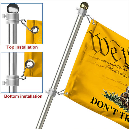 Gadsden Don't Tread On Me We The People Grommet Flag MLN382GF