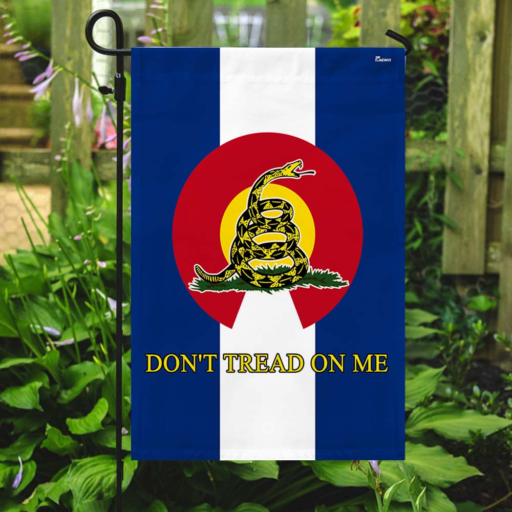 Don't Tread On Me Colorado Gadsden Flag TPT1167F