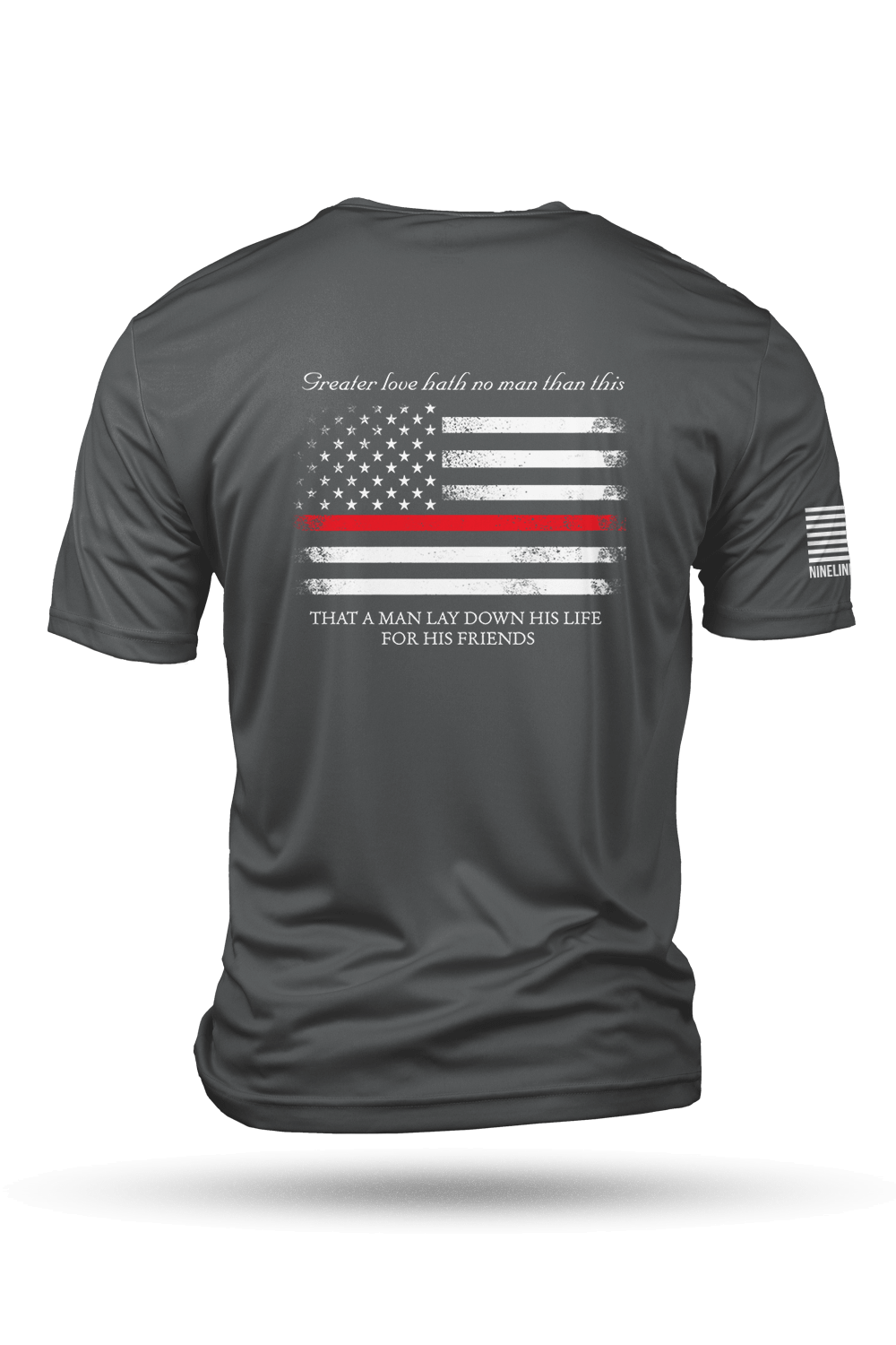 Thin Red Line - Moisture Wicking T-Shirt