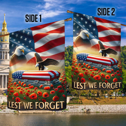 Lest We Forget Memorial Day American Flag TPT1590F