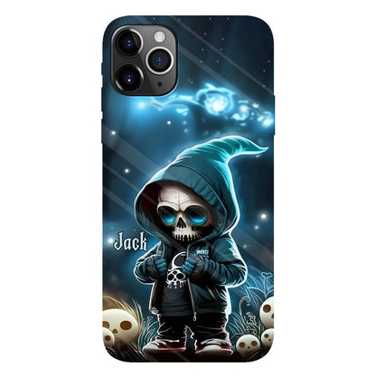 Cool Dude - Personalized Skull Full Print Phone Case