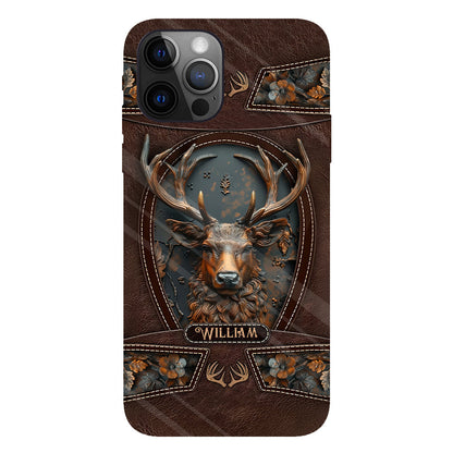Stunning Deer - Personalized Hunting Full Print Phone Case