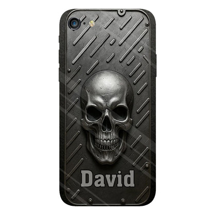 Hello Darkness - Personalized Skull Full Print Phone Case