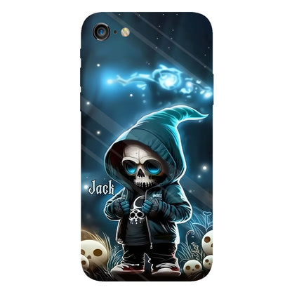 Cool Dude - Personalized Skull Full Print Phone Case