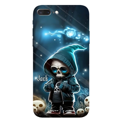 Cool Dude - Personalized Skull Full Print Phone Case