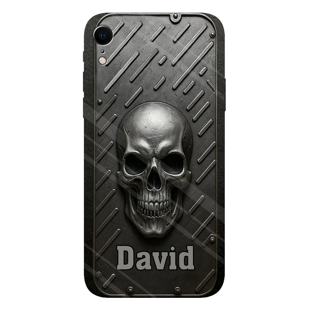 Hello Darkness - Personalized Skull Full Print Phone Case