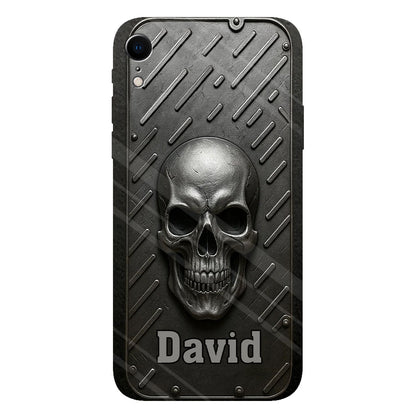 Hello Darkness - Personalized Skull Full Print Phone Case