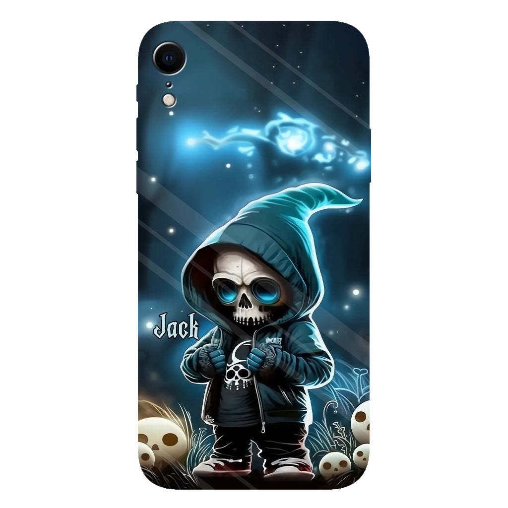 Cool Dude - Personalized Skull Full Print Phone Case
