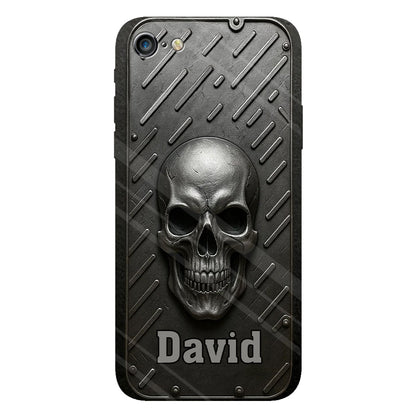 Hello Darkness - Personalized Skull Full Print Phone Case