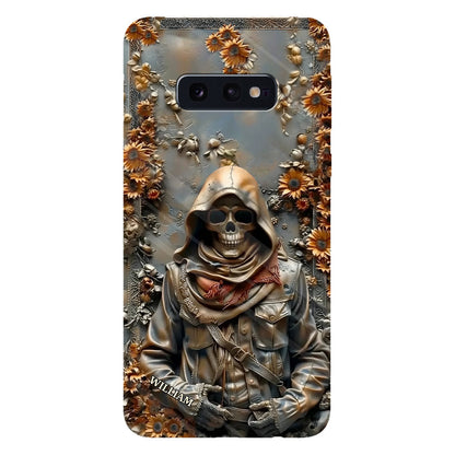 Vintage Skull - Personalized Skull Full Print Phone Case