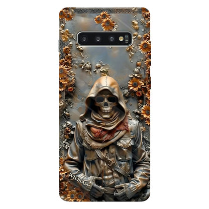 Vintage Skull - Personalized Skull Full Print Phone Case