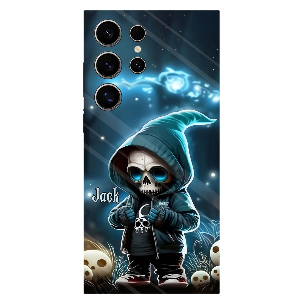 Cool Dude - Personalized Skull Full Print Phone Case