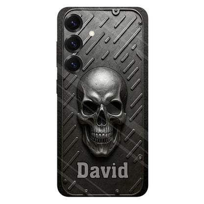 Hello Darkness - Personalized Skull Full Print Phone Case